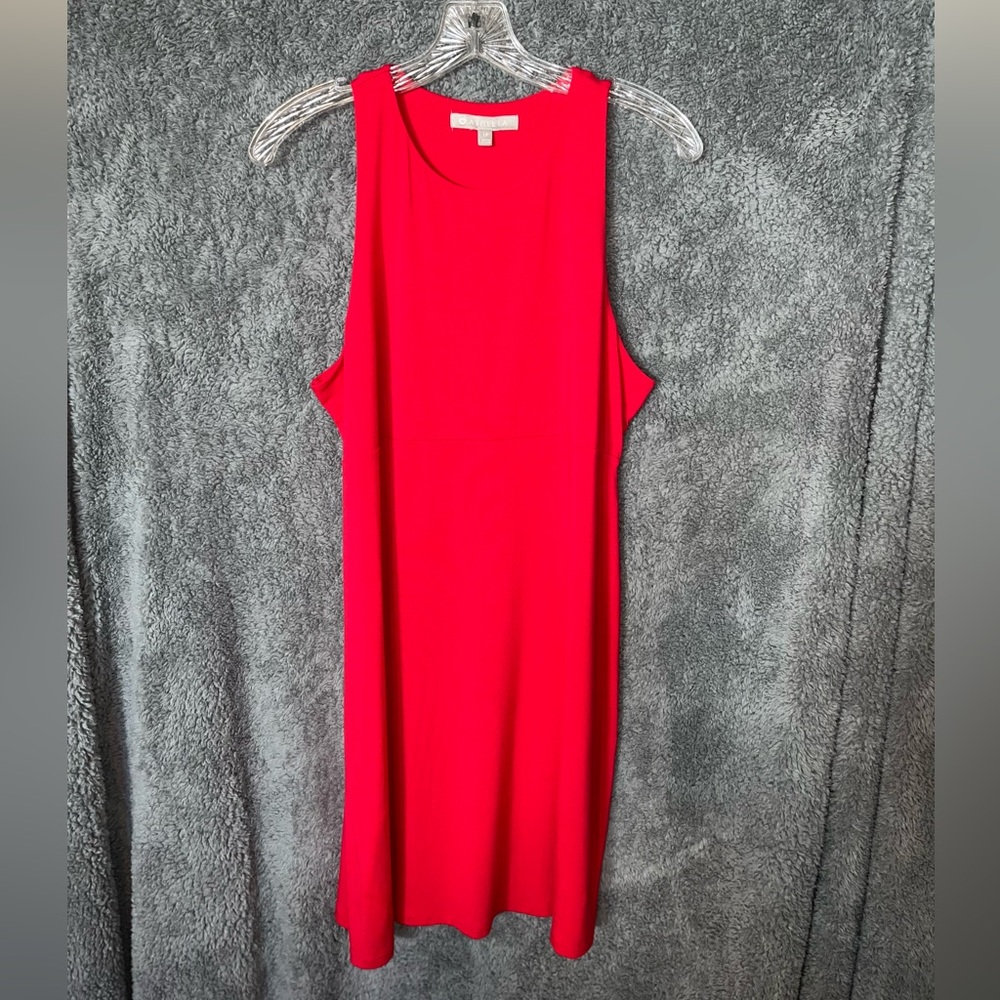 Athleta Red Active Midi Dress